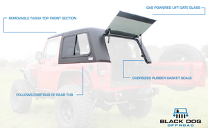 Black Dog Offroad JK 2 Door Hardtop - Black Dog Offroad